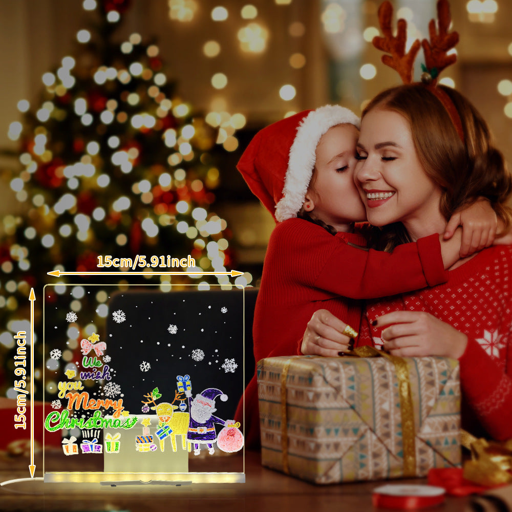 Homepilato Drawing Board Reusable LED